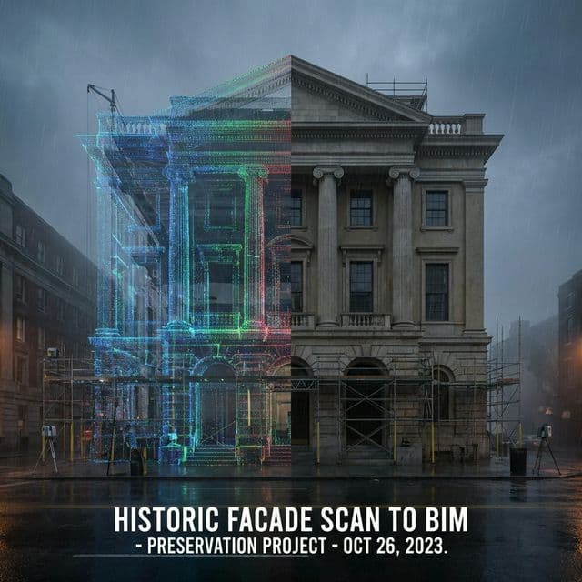 BIM pentru Patrimoniu (HBIM): Salvarea Istoriei prin Tehnologie